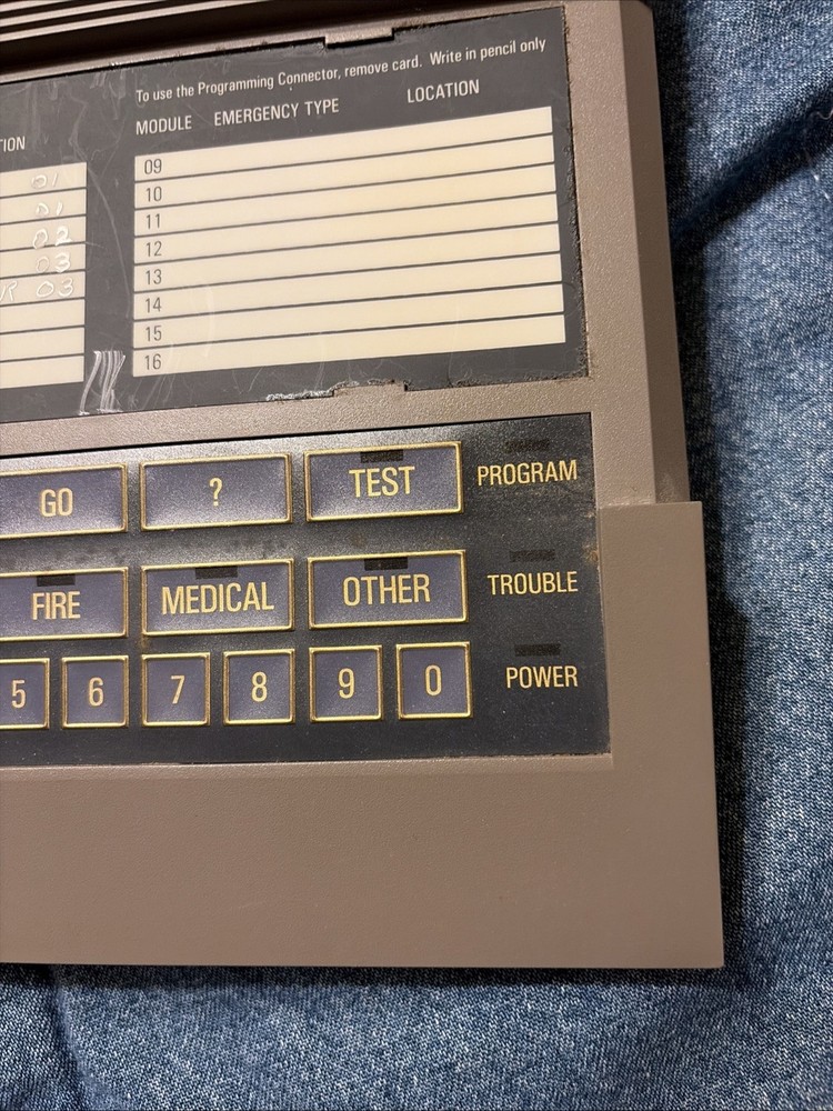 Vintage DICON 9000 security system main unit only vg