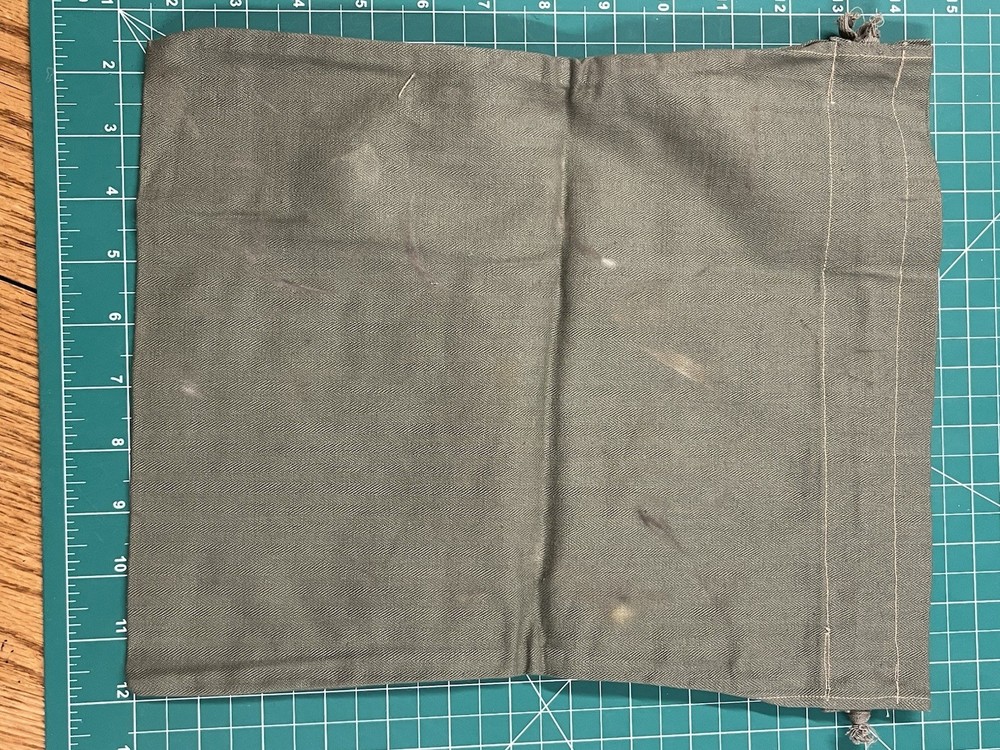 WWII US Red Cross HBT Ditty Bag