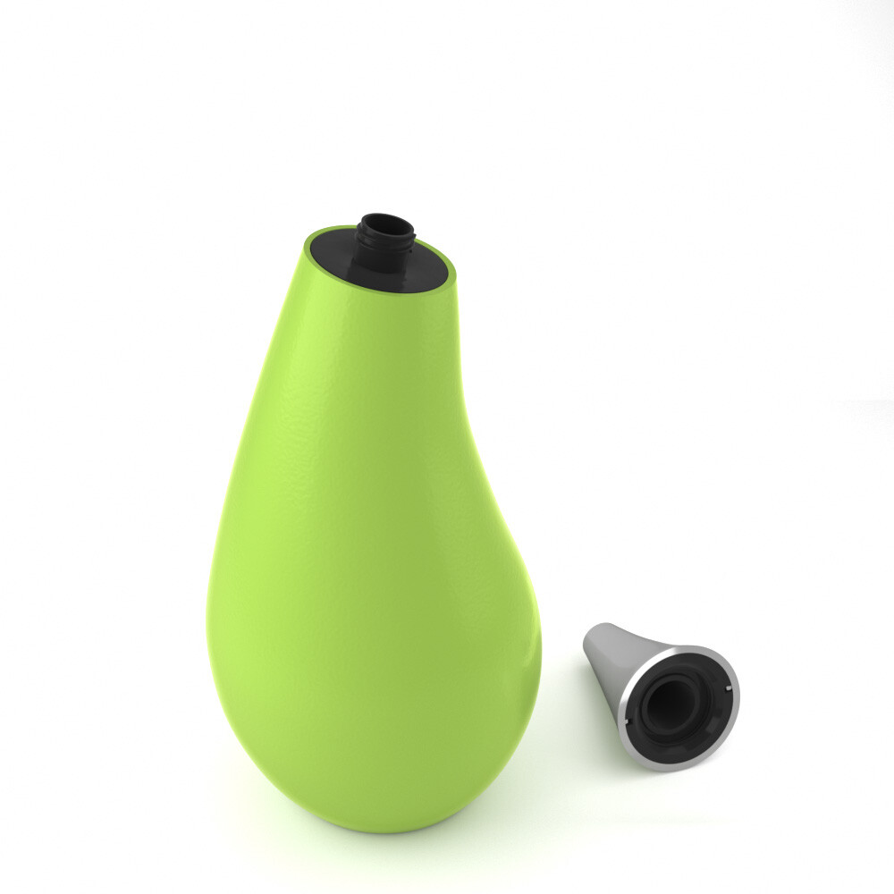 QQ-Studio Green Soft Silicone Squeezable Liquid Hand Soap Wash Dispenser 1pc