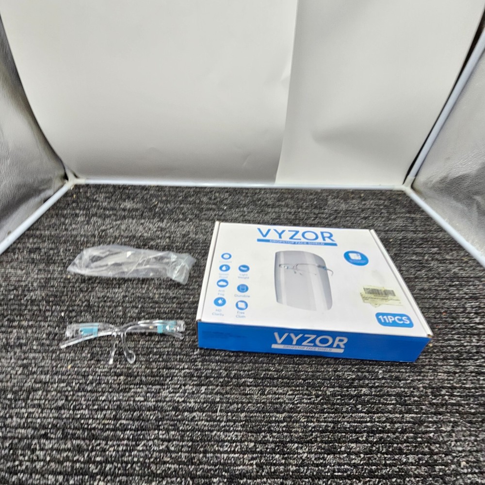 (QTY 11) Vyzor Dropstop Protective Face Shield