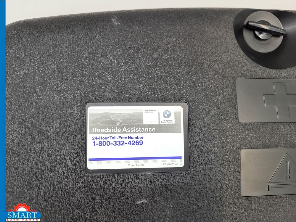 BMW E60 Trunk Emergency Tool Box Kit 04-07 OEM