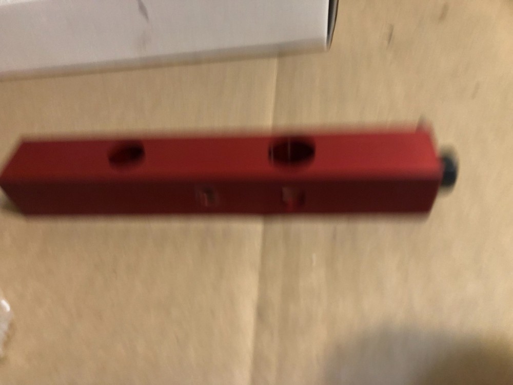 3x red ALUMINIUM Regular CHARGE BARS FOR MEC PROGRESSIVE press