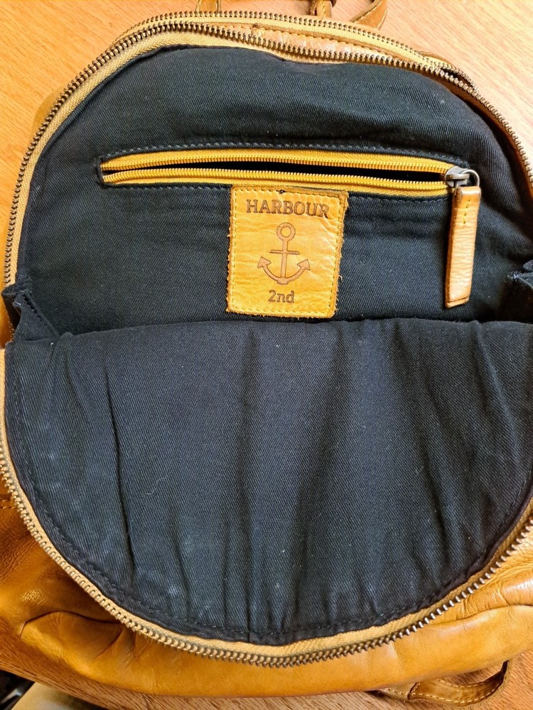 Harbour 2nd Tan/Light Brown Leather Backpack
