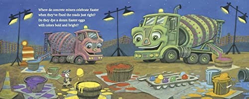 Where Do Diggers Hunt for Easter Eggs?: A Diggers board book (Where Do...Series)