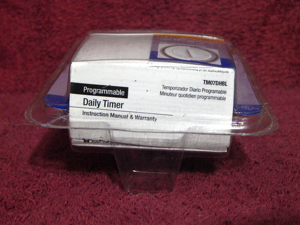 Amertac Programmable Daily Timer FACTORY SEALED