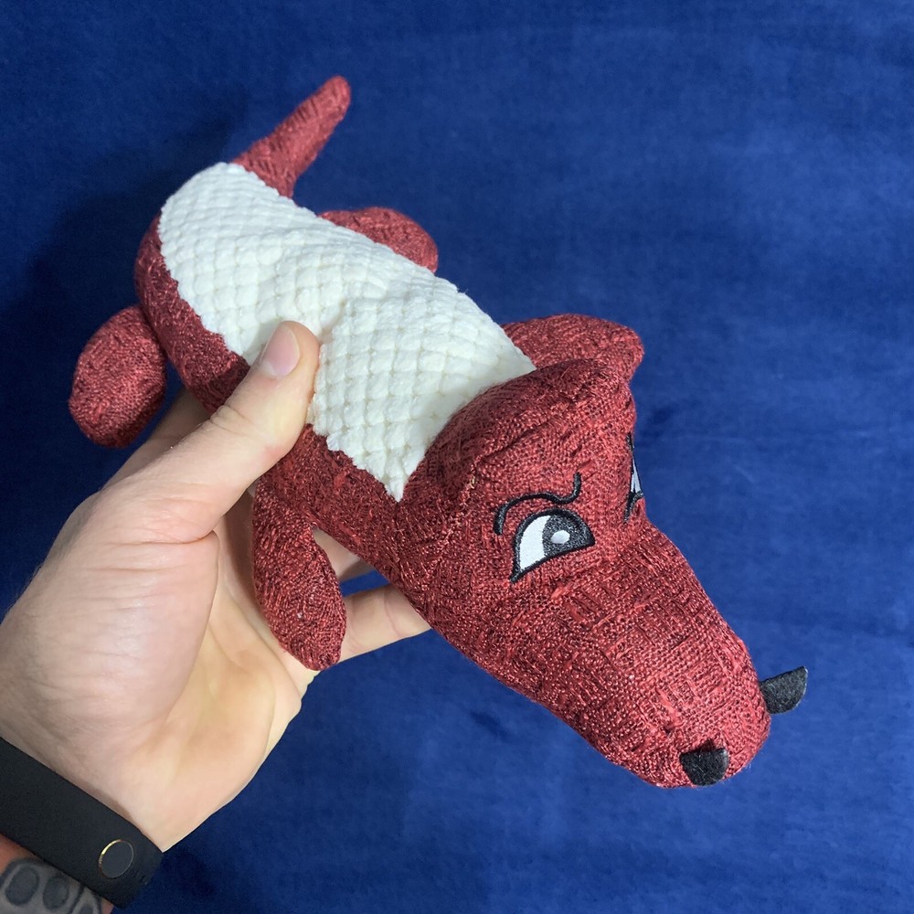 Pet Plush Linen Toy Corn Kernel Vocal Crocodile Shape Bite-resistant Molar Teeth