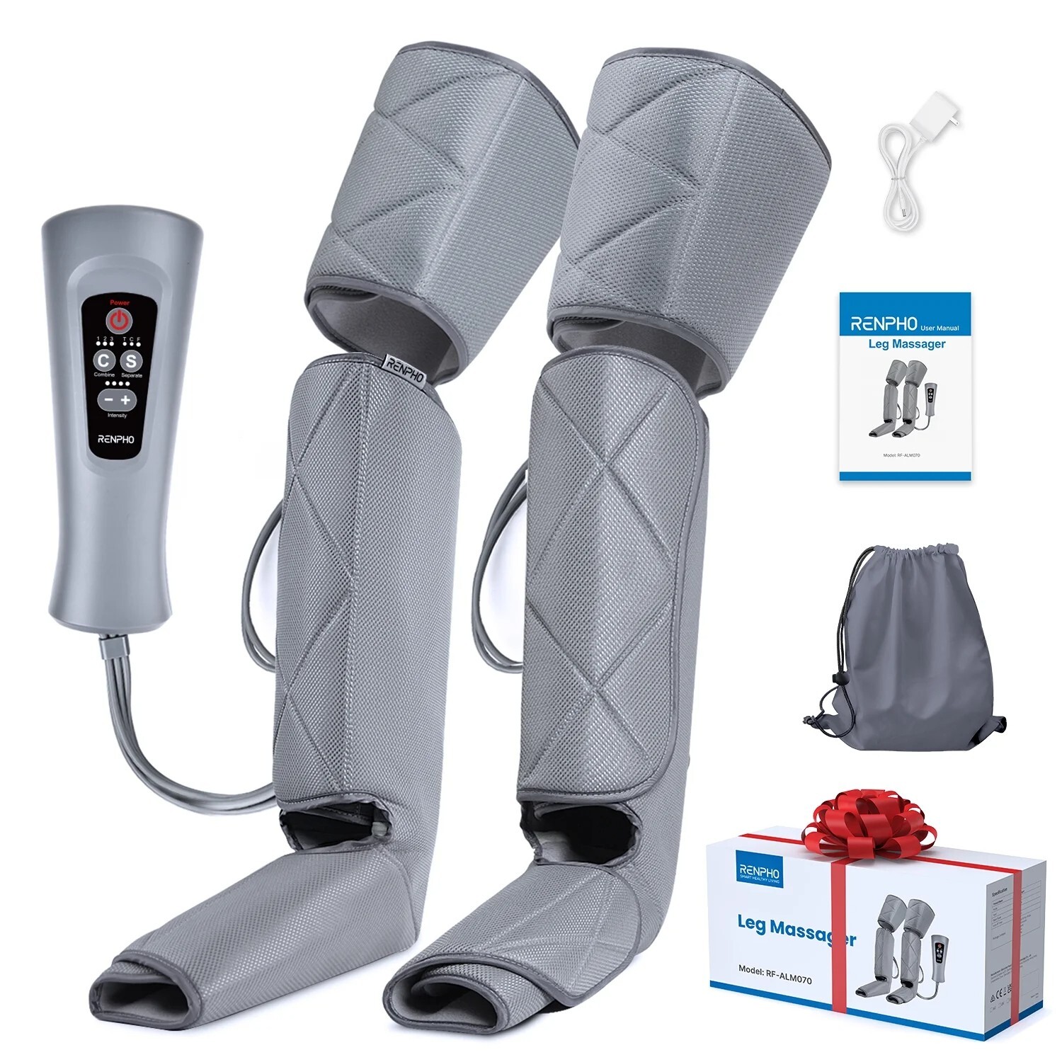 RENPHO Leg Massager FSA HSA Eligible, Compression Boots for Pain Relief Recovery