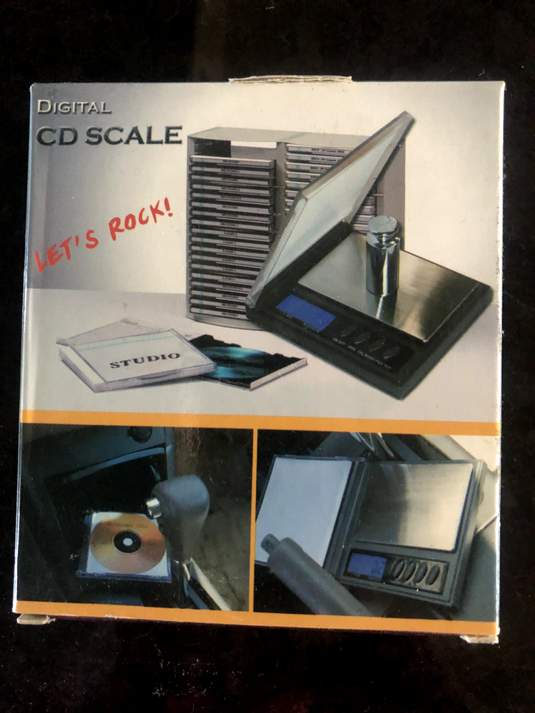Digital CD Scale 600g. 1000g