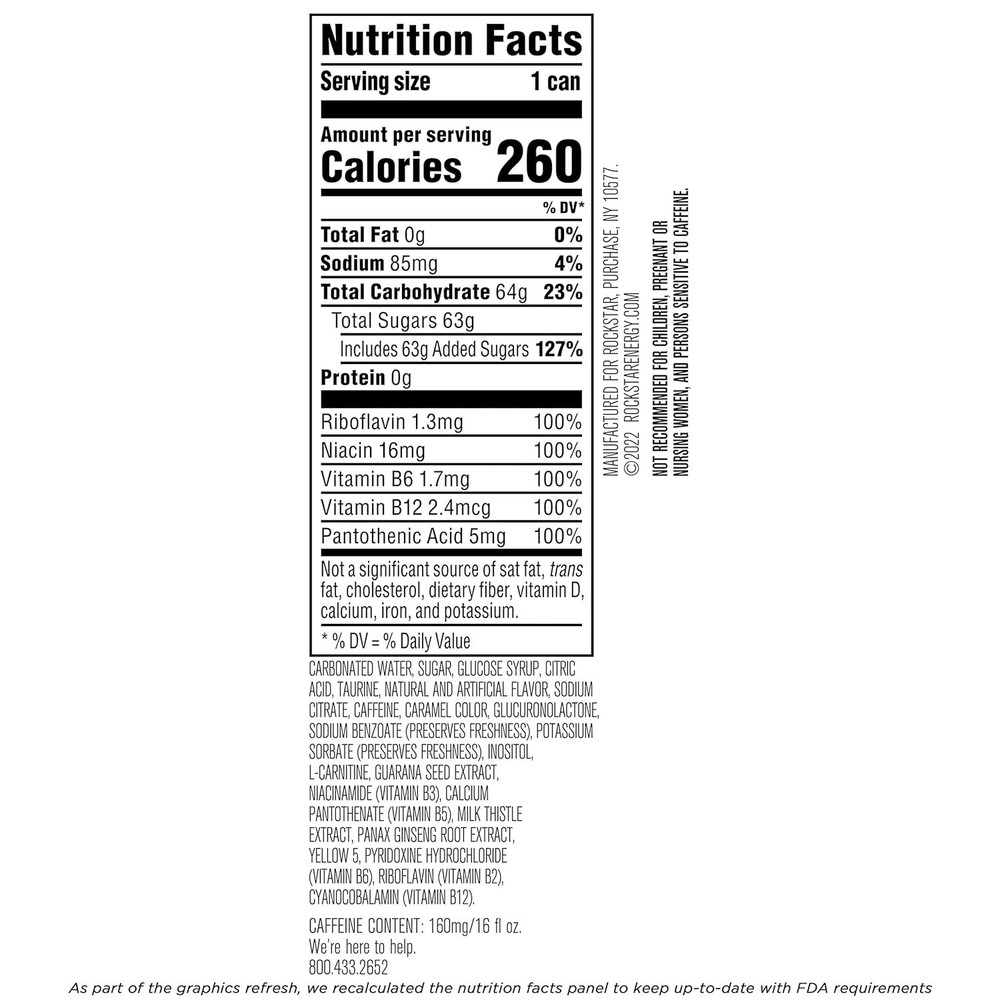 Rockstar Energy Drink 12pk