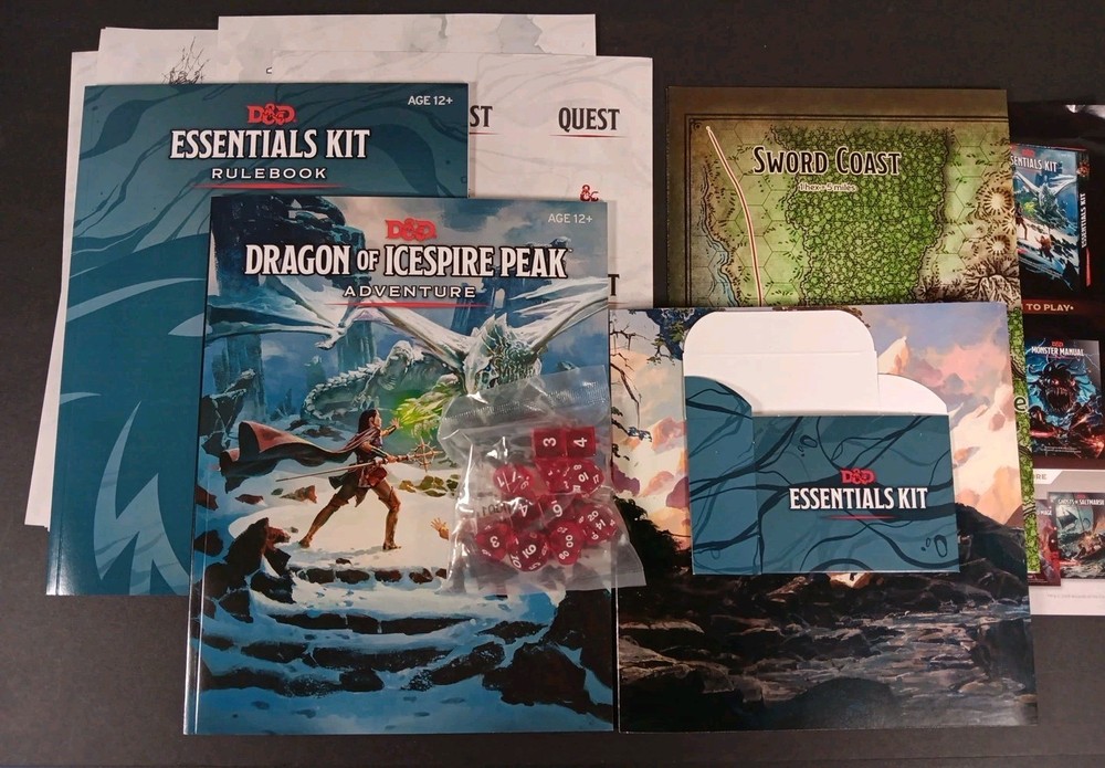 Dungeons & Dragons Essentials Kit 5th Edition NEW