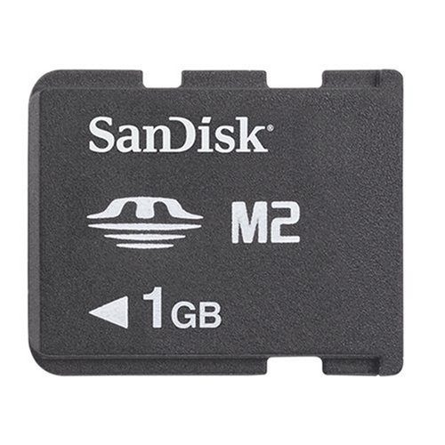 SanDisk Micro Memory Stick M2 1GB Memory Card Expansion Very Good 1E
