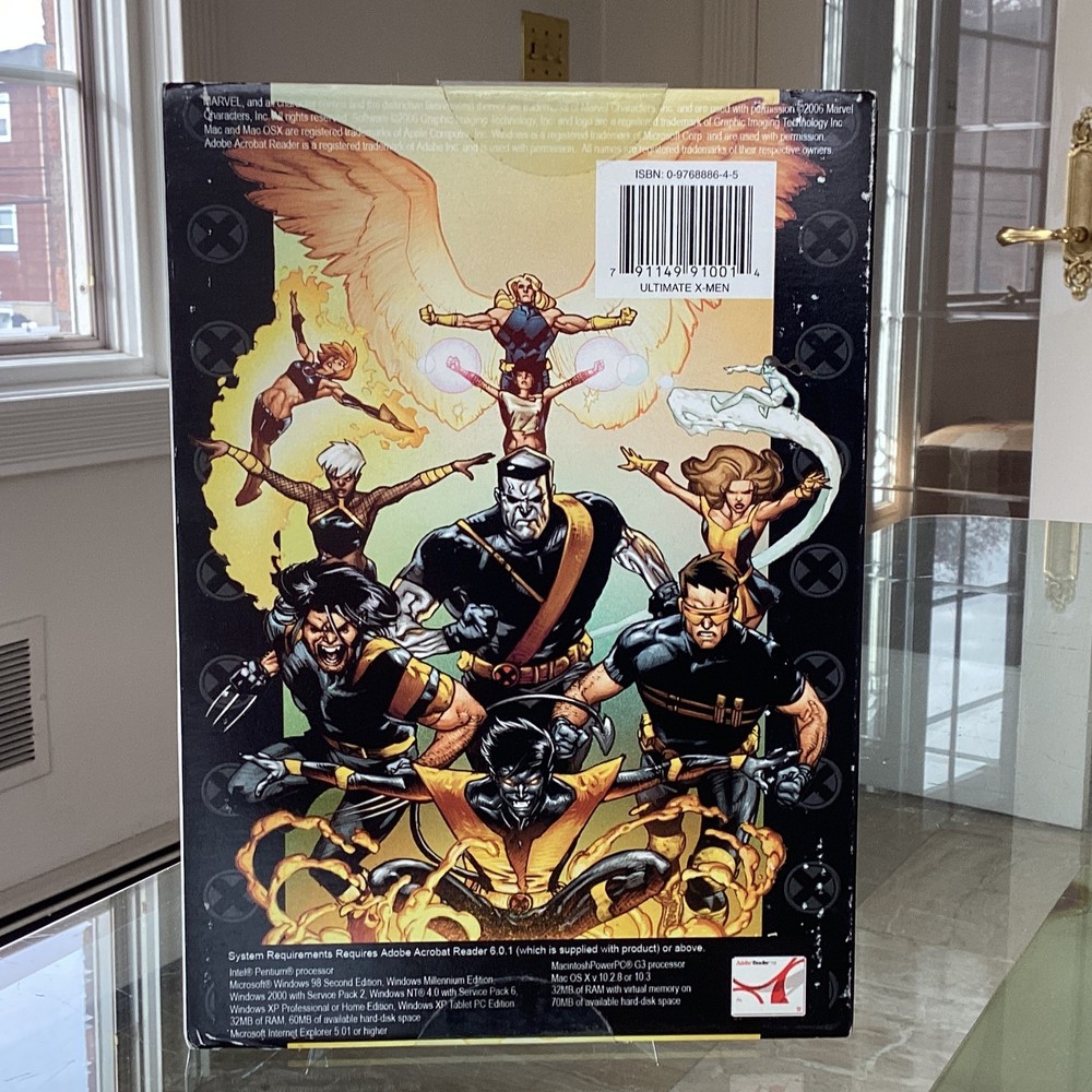 SEALED Ultimate X-Men Marvel Complete Comic Book Collection WIN PC MAC CD-ROM
