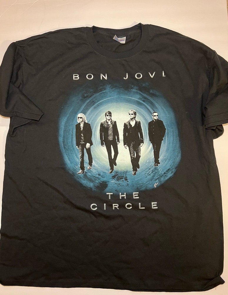 Bon Jovi Full Circle Tour Tshirt from 2010, size XXL