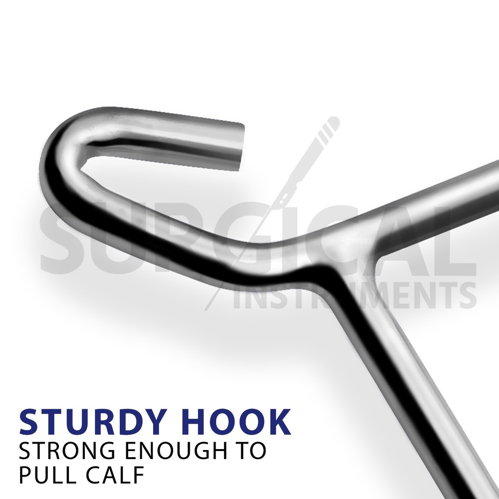 Durable OB Apparatus Leg Catch Set 1 Handle Puller Hook & 3 Chain 30" 45" & 60"