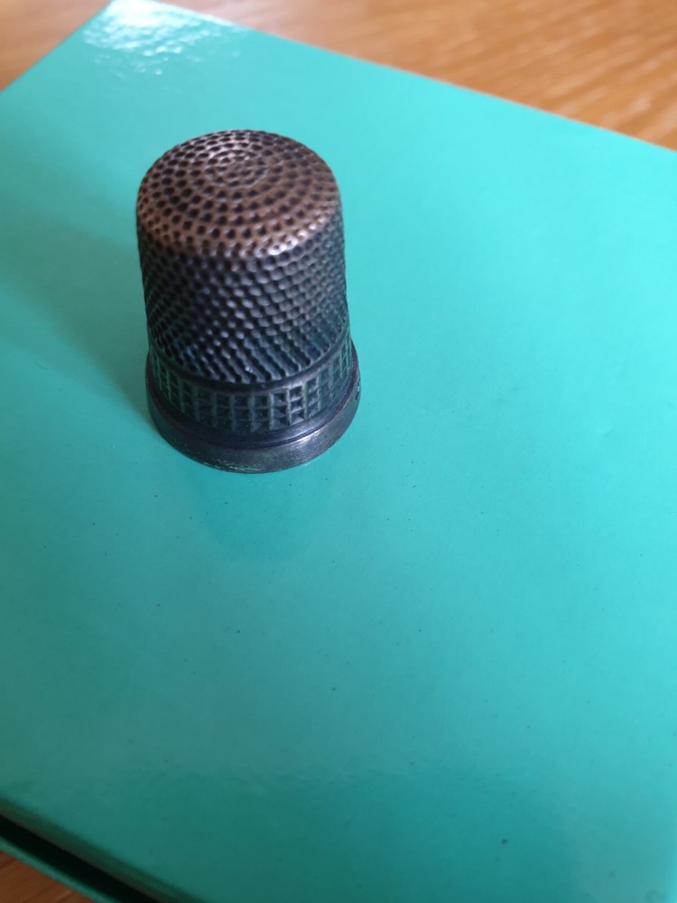 Antique Solid Silver Thimble Size 5 Charles Horner  2.3cm 5.3g