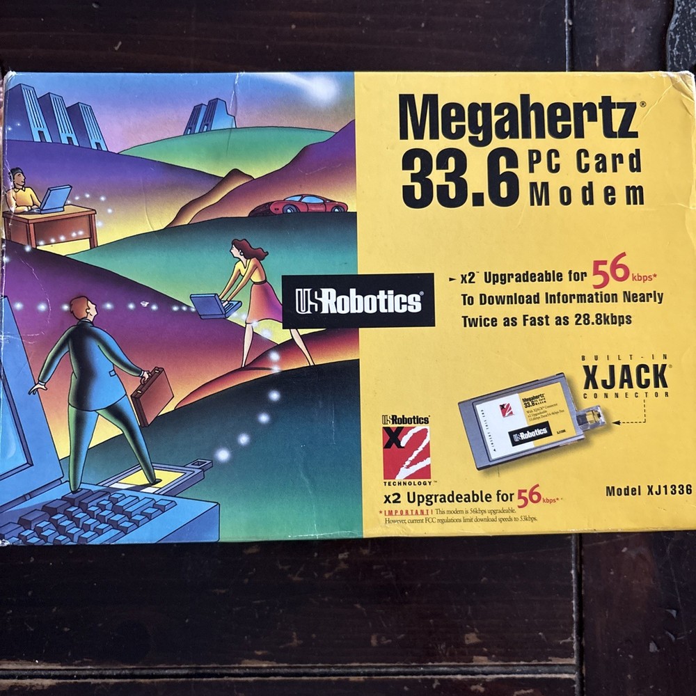 US Robotics 33.6 PC Card 56 kbps Modem