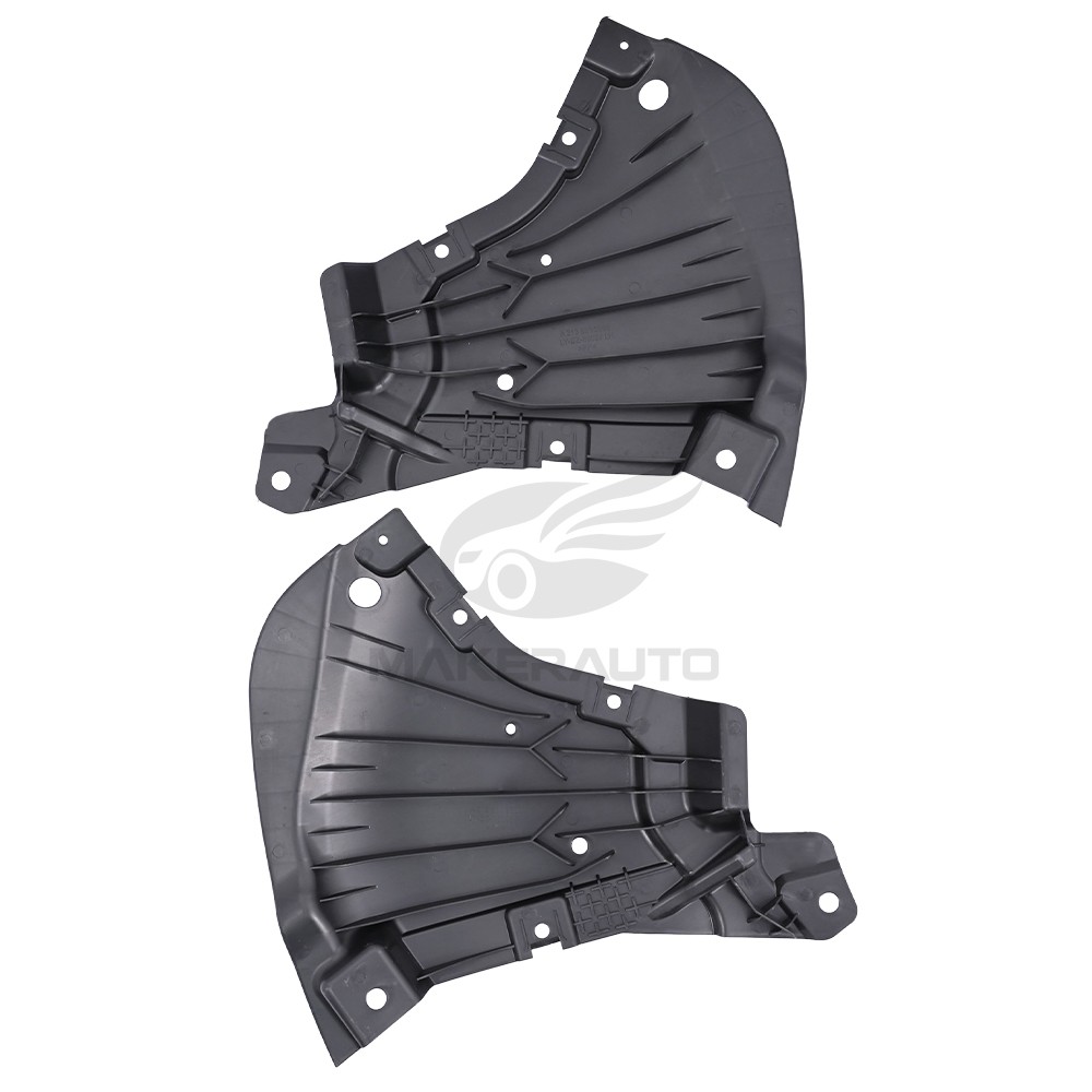 Front Engine Splash Shield PAIR For Mercedes Benz E300 2017-2019 NEW