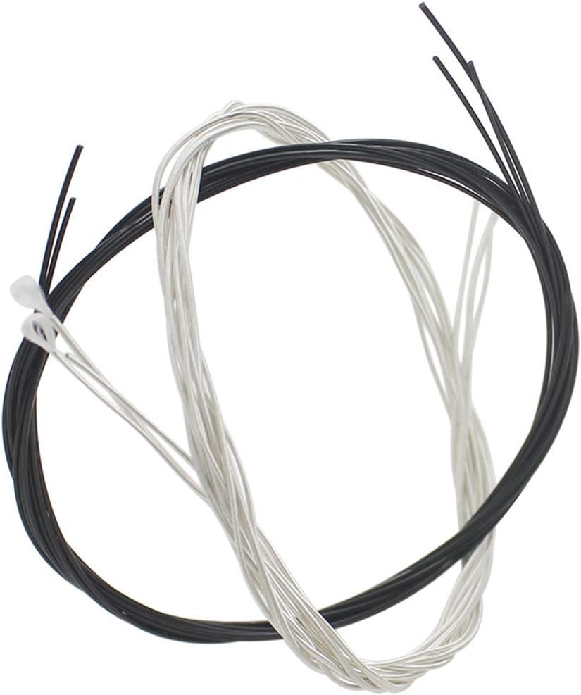 Classical Guitar Strings 3 Full Sets with Black Nylon for E-1St B-2Nd G-3Rd and