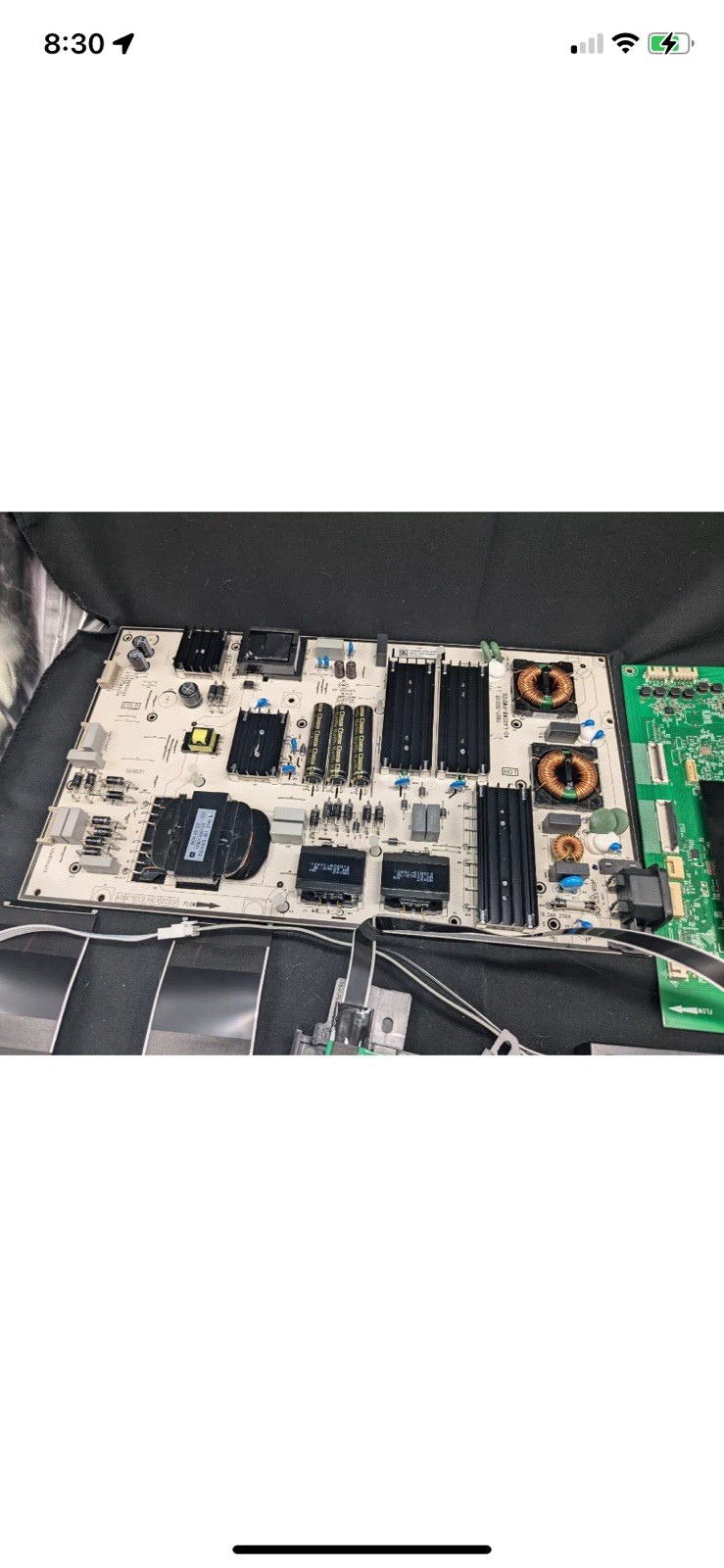 TCL 98" TV 98S550G Repair Kit Boards TCL ST9751D01-6, 30805-000388, 30800-001095