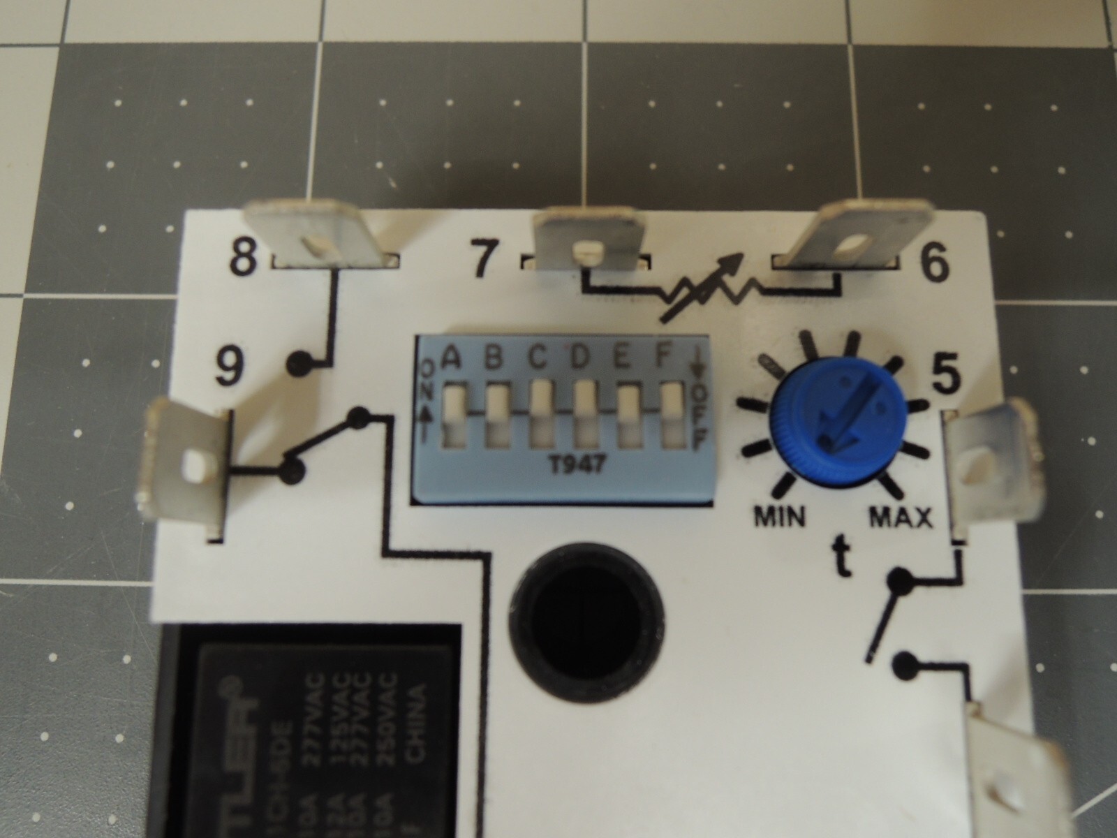 MACROMATIC Multi-Function Encapsulated Timing Relay: Surface Mounted, 12 to 125V