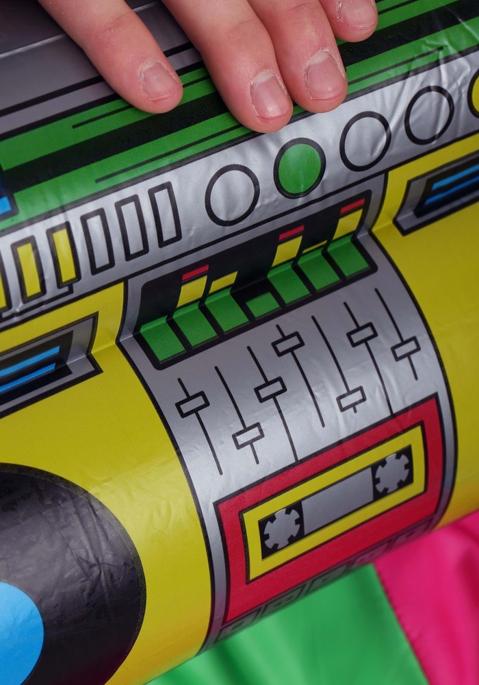 Inflatable 80s Boombox