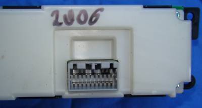 MAZDA MIATA CONTROL PANEL HEATER A/C SWITCH 2006 - 09