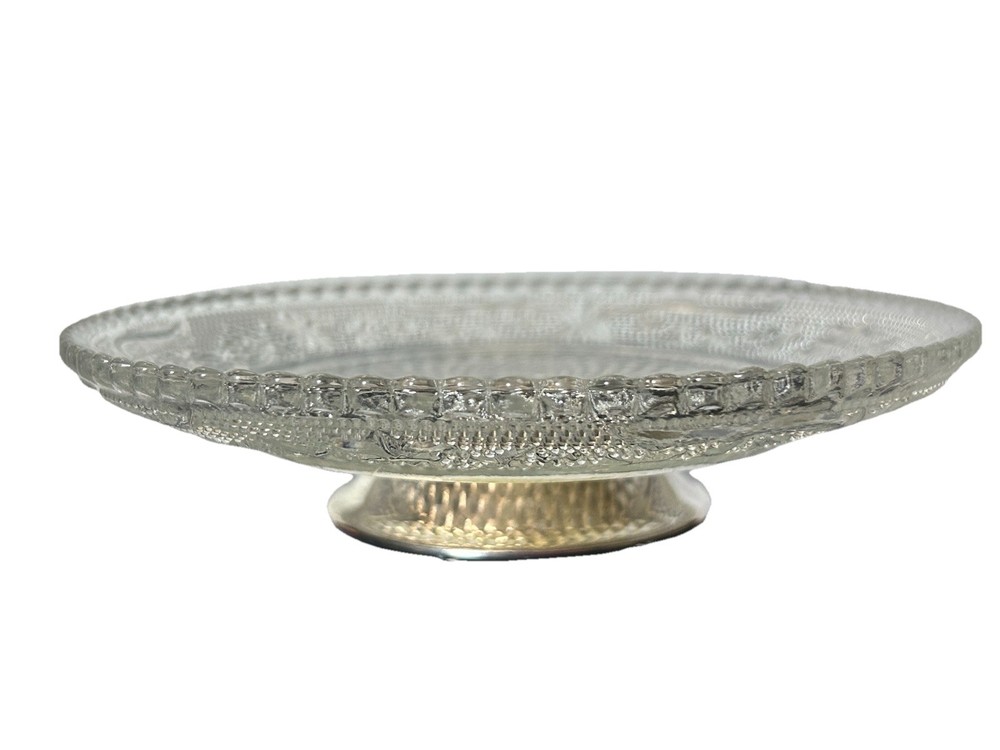 Essex SilverPlate and Crystal Server NIB