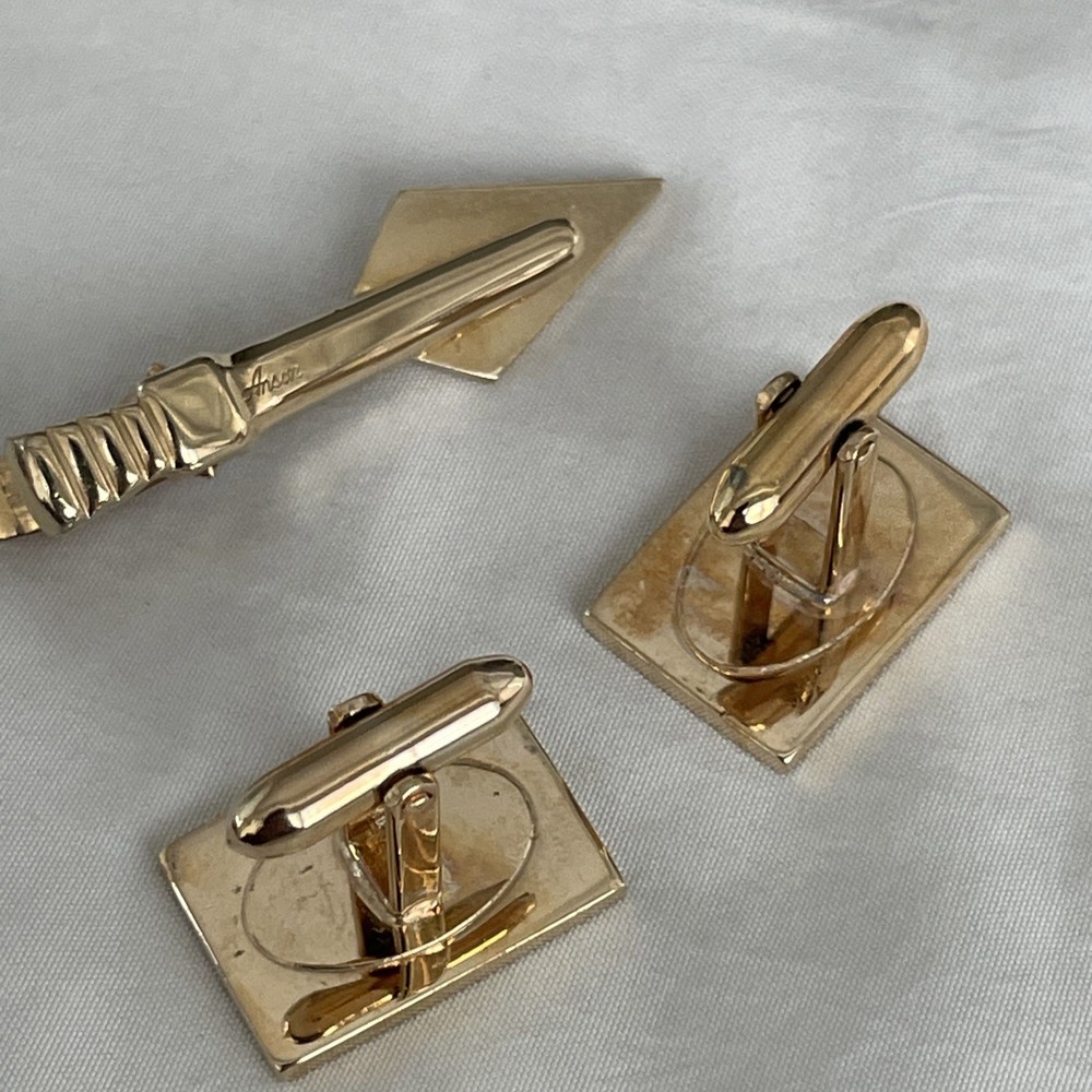 Masonic Free Mason Tie Bar & Cufflinks