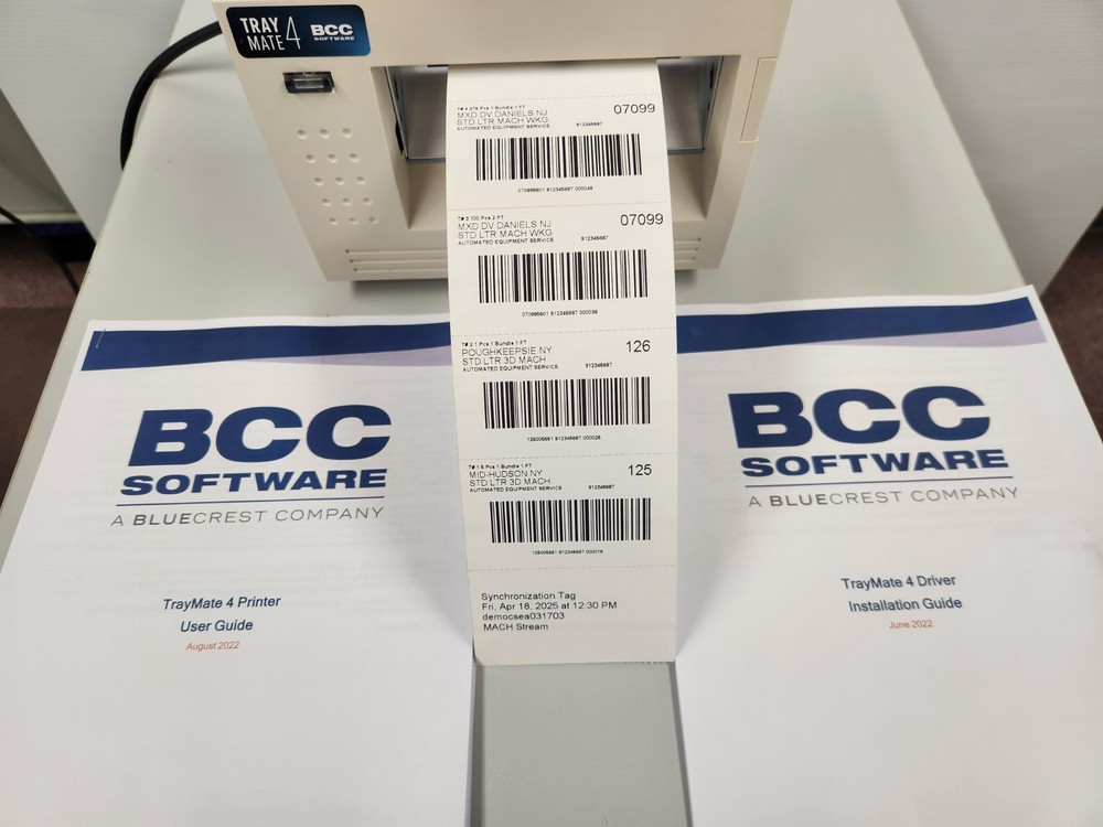 BCC Software Traymate 4 Printer