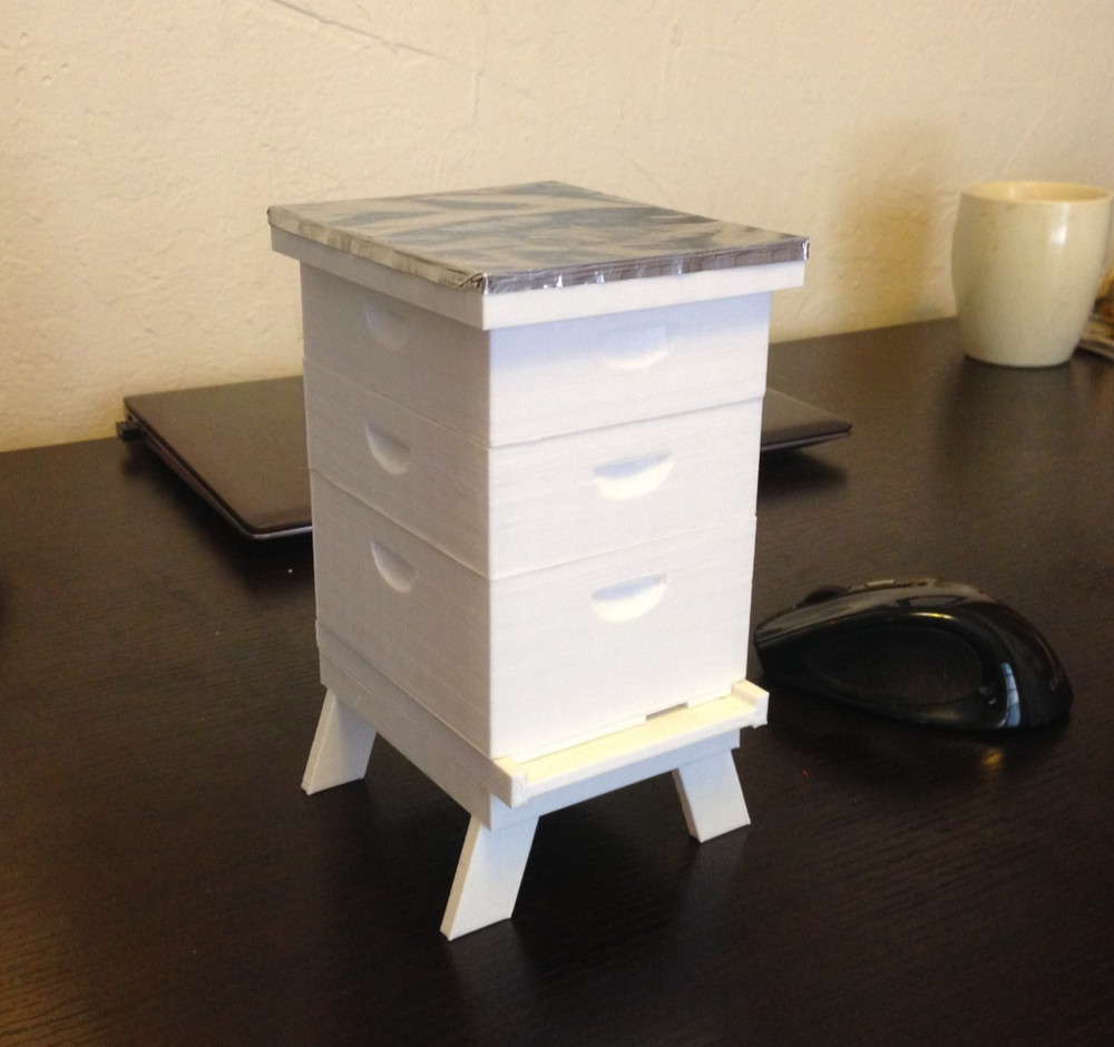 Langstroth Beehive Model Kit Choose 1/5th Scale or 1/10th