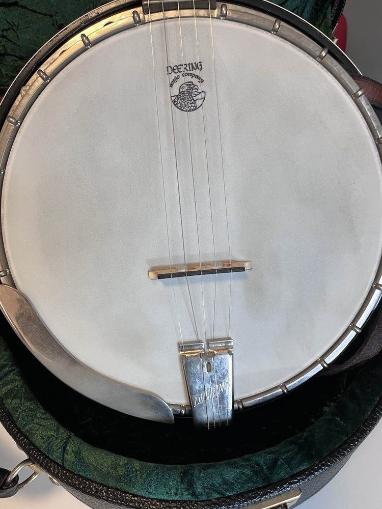 Deering Sierra 5-String Mahogany Banjo with Hardshell Case