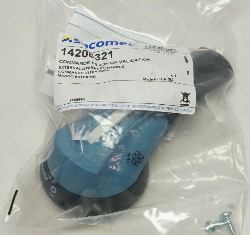 NEW Socomec Switch External Operation Handle 14206321 S2 142F211