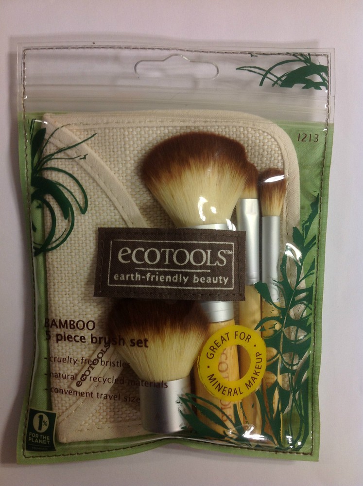EcoTools 5 pc Make Up Brush Set - 1213 NEW.