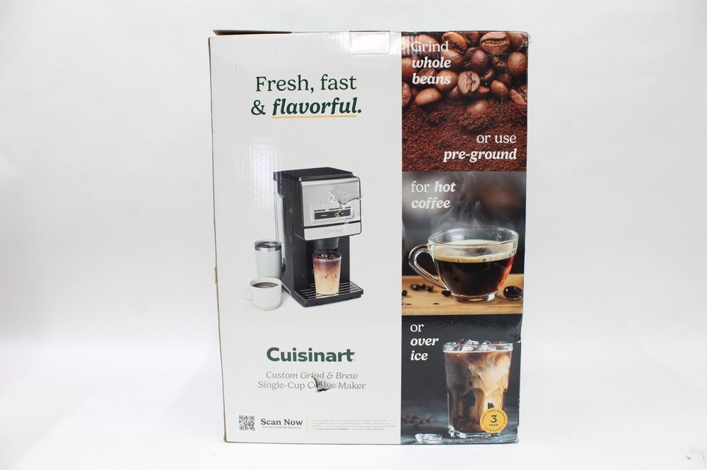 Cuisinart Custom Grind & Brew Single-Cup Coffee Maker - DGB-30