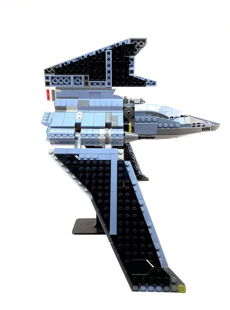 Custom Display Stand For The LEGO Bad Batch Attack Shuttle (75314)