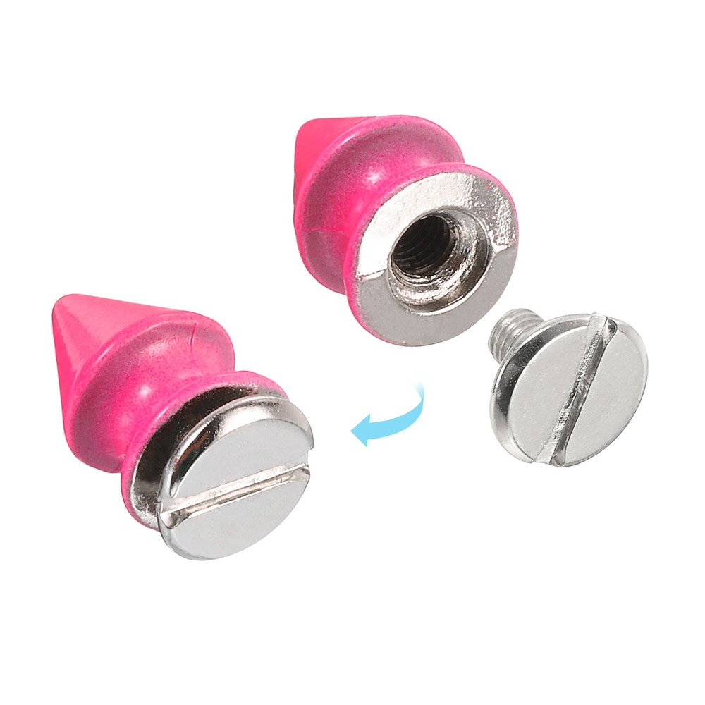 20Sets Cone Spike Stud Rivet,12mm Tree Studs and Spikes Phosphor