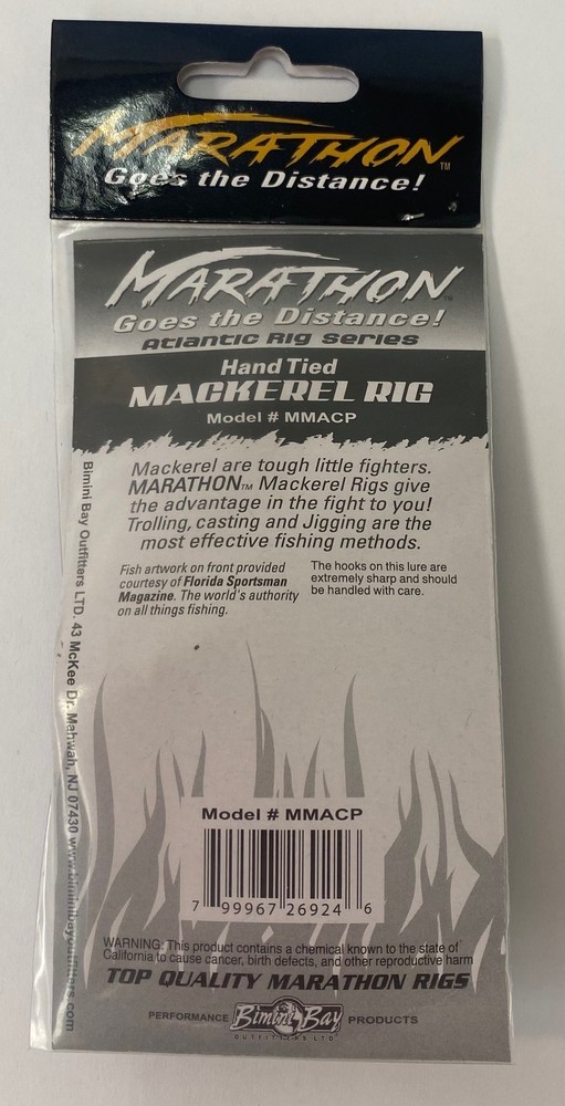 Marathon Hand Tied Mackerel Rig #MMACP