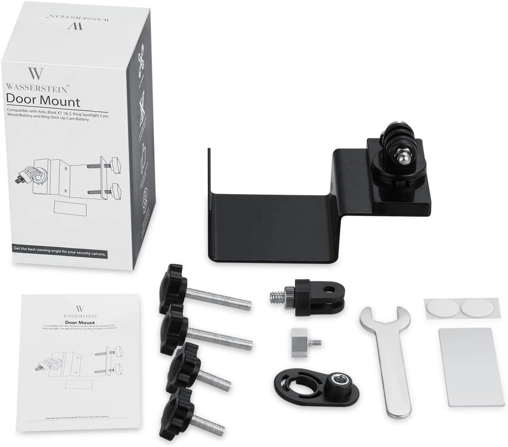 Universal Door Mount for Arlo Ring Blink Wyze Eufy Security Camera Bracket Plate