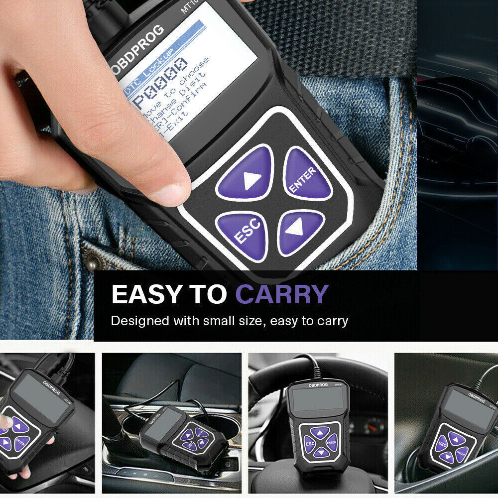 ANCEL MT100 OBD2 Scanner Code Reader Car Diagnostic Scan Tool Check Engine Fault