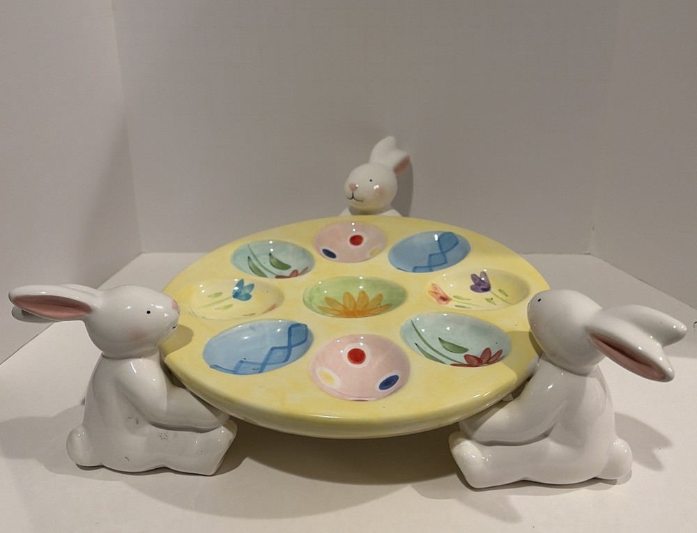 Easter Bunny Egg Tray
