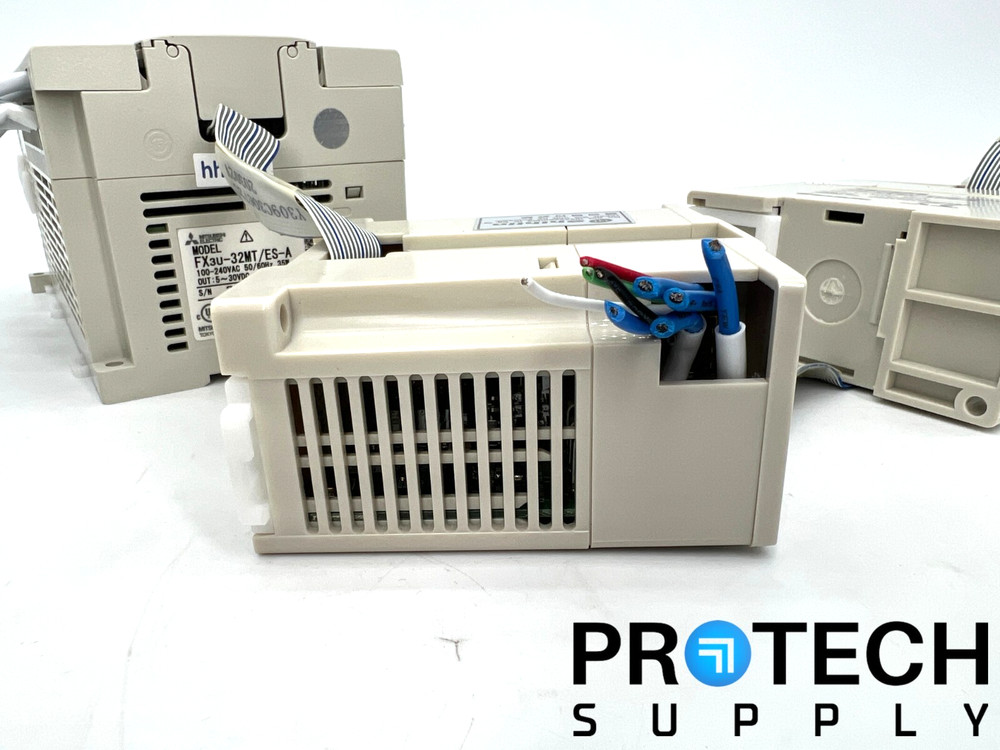 Mitsubishi MELSEC FX3U-32M CPU + AX2N-1PG Programmable Controller w/ WARRANTY