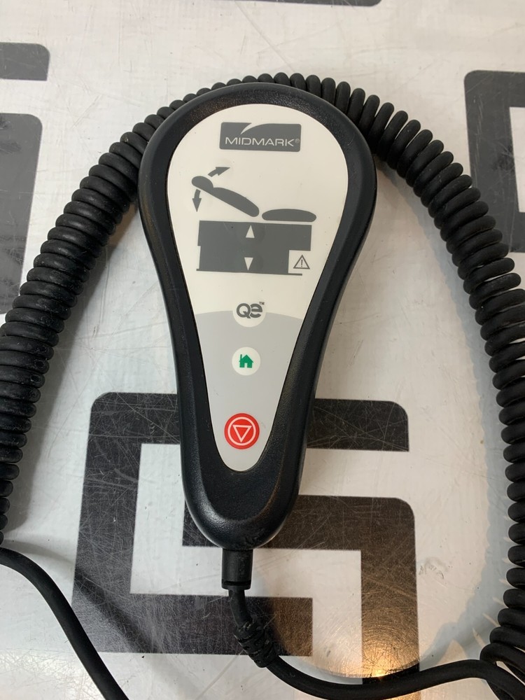 Midmark 625 002-0911-07 Hand Control 015-1675-04 Controller Remote Coiled Cable