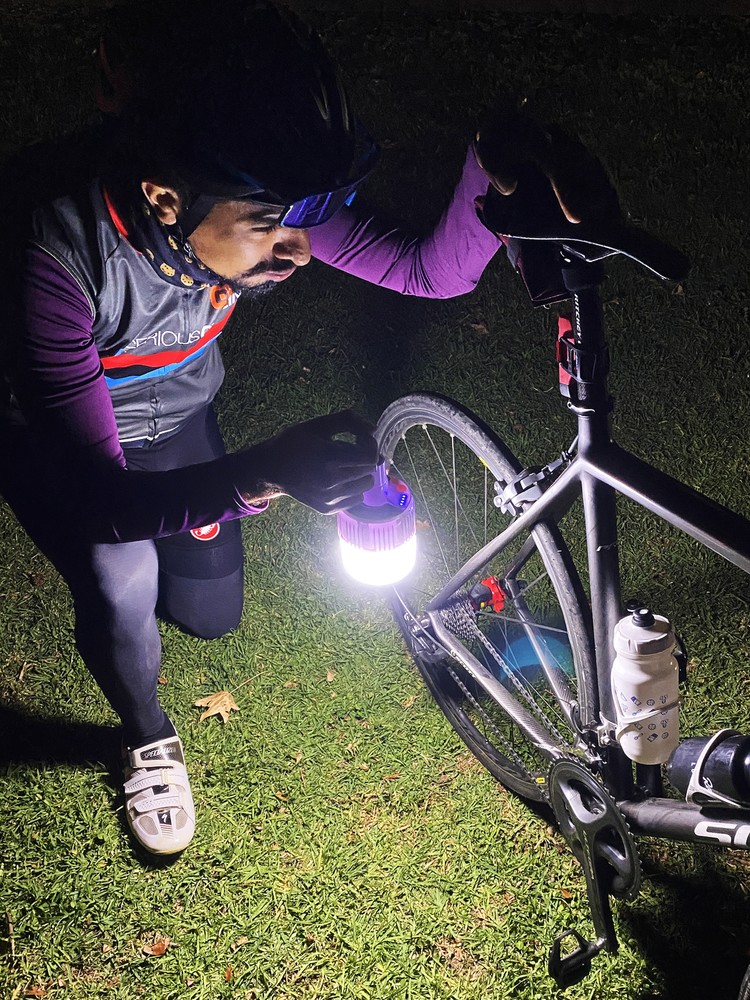 Solar Portable Emergency Charging Lamp Latern - 2 Count