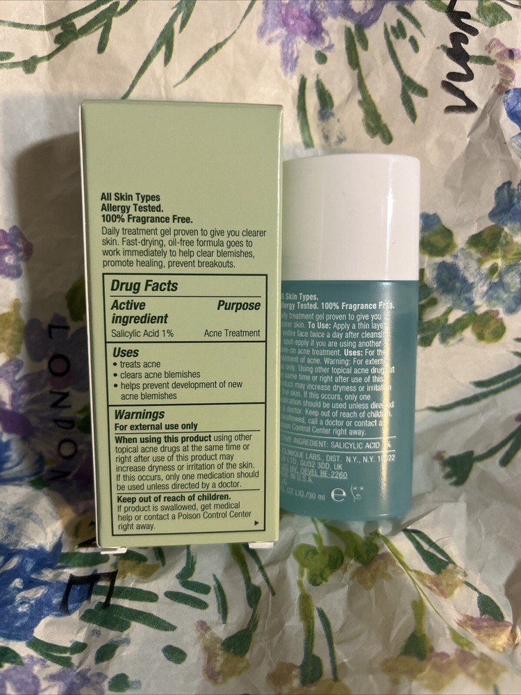 Clinique Acne Solution Clinical Clearing Gel (30ml)