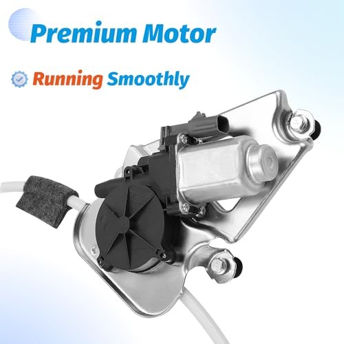 Front Left Driver Side Power Window Motor with Regulator Compatible with Jeep