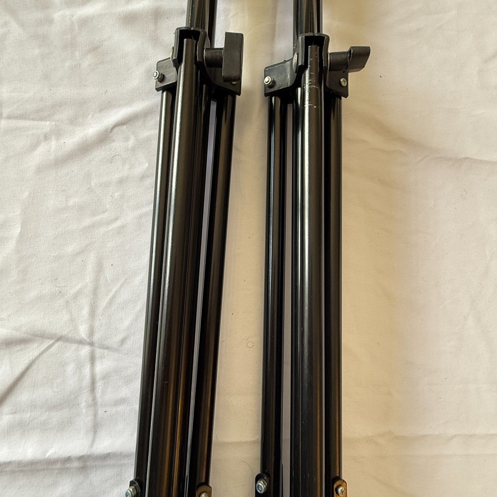 2PC COWBOY STUDIO LIGHT STAND 5FT TRIPOD PHOTOGRAPHY VIDEO STUDIO LIGHTING KIT