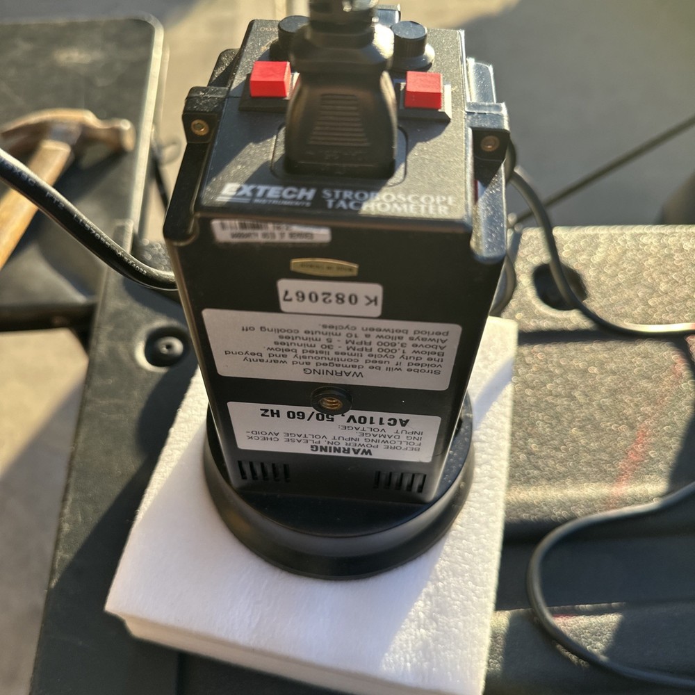 EXTECH DIGITAL STROBOSCOPE TACHOMETER 461830