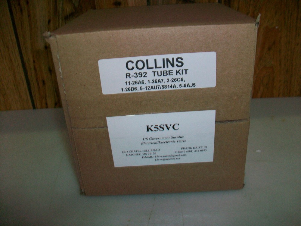 COLLINS R-392 TUBE KIT