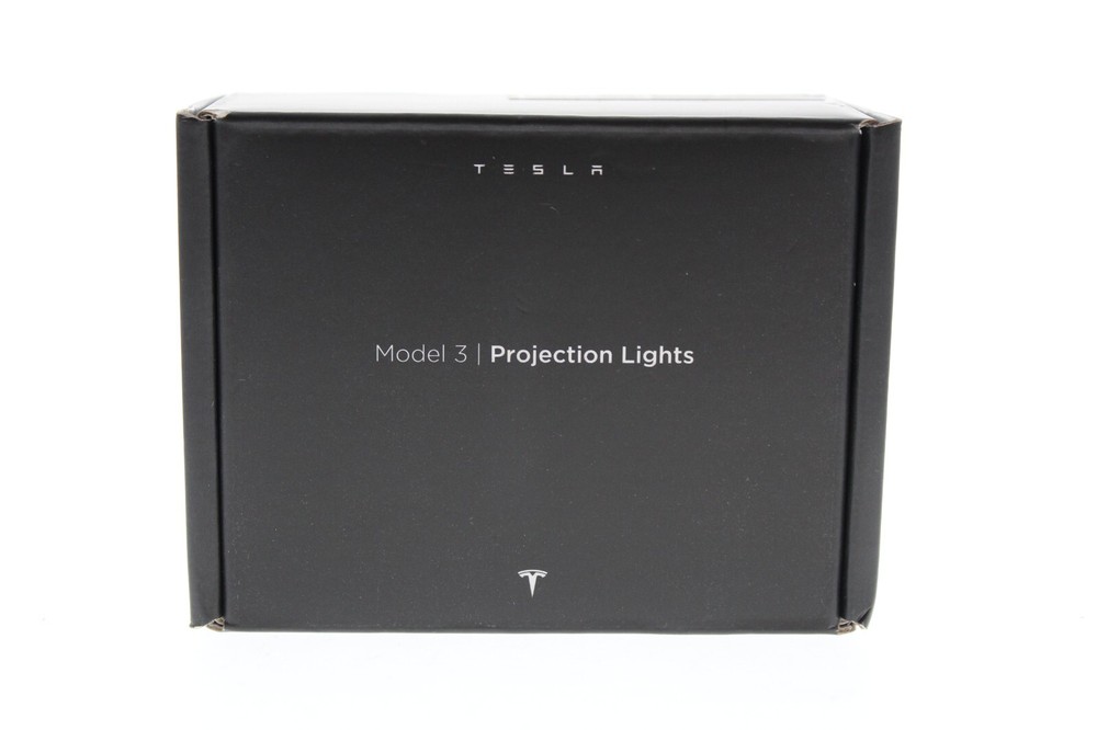 Tesla Model 3 Projections Welcome Light - OEM - Sealed in Box Driver + Passenger