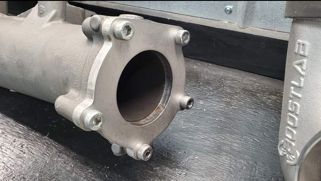 YAMAHA SVHO 1.8 FX GP1800 FZR TURBO KIT DOWNPIPE EXHAUST ADAPTER PLATE FLANGE